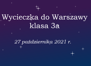 Powiększ obraz: Wycieczka do Warszawy